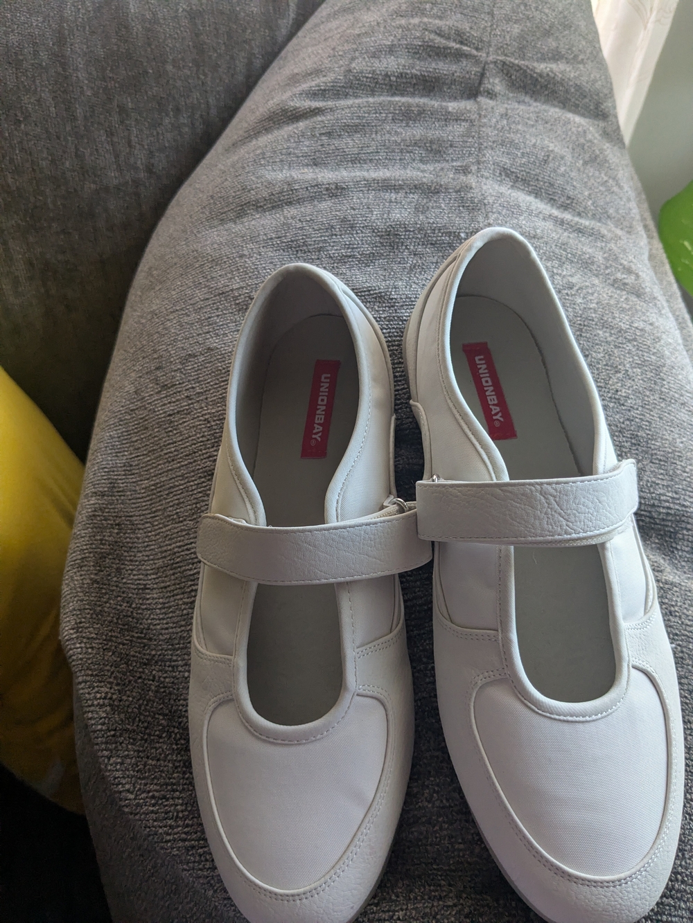 UNIONBAY White Mary Jane Casual Shoes
